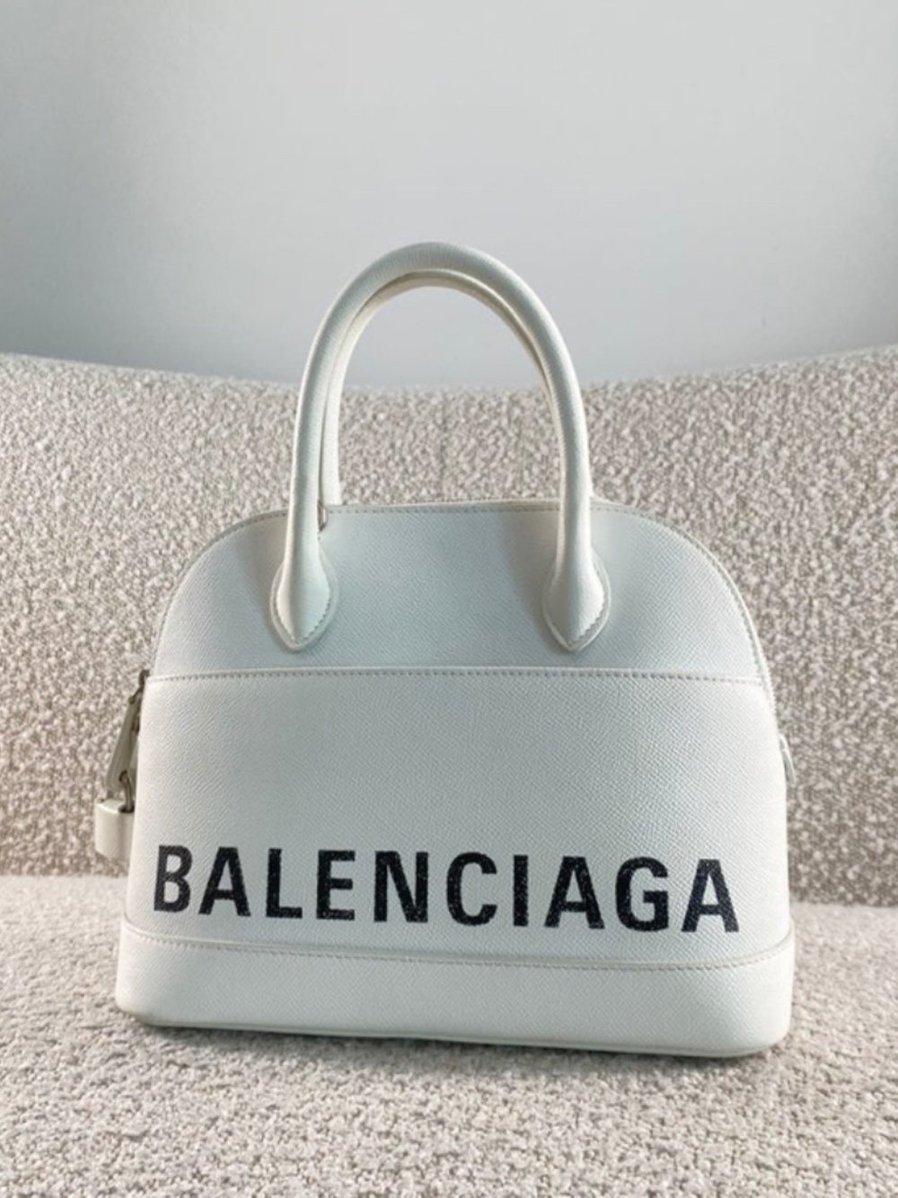 Authentic Pre-Owned Balenciaga Ville Top Handle S White - Picture 3 of 16